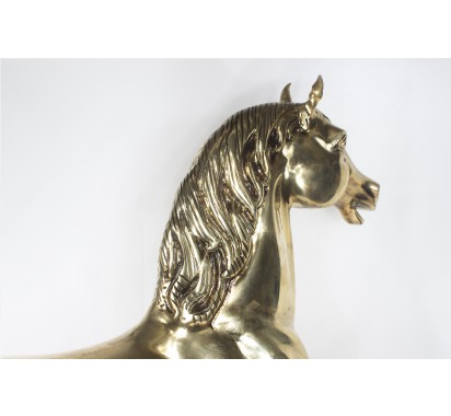 Large Gold Horse image 4