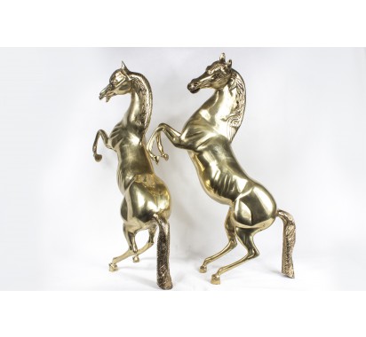 Large Gold Horses image 2